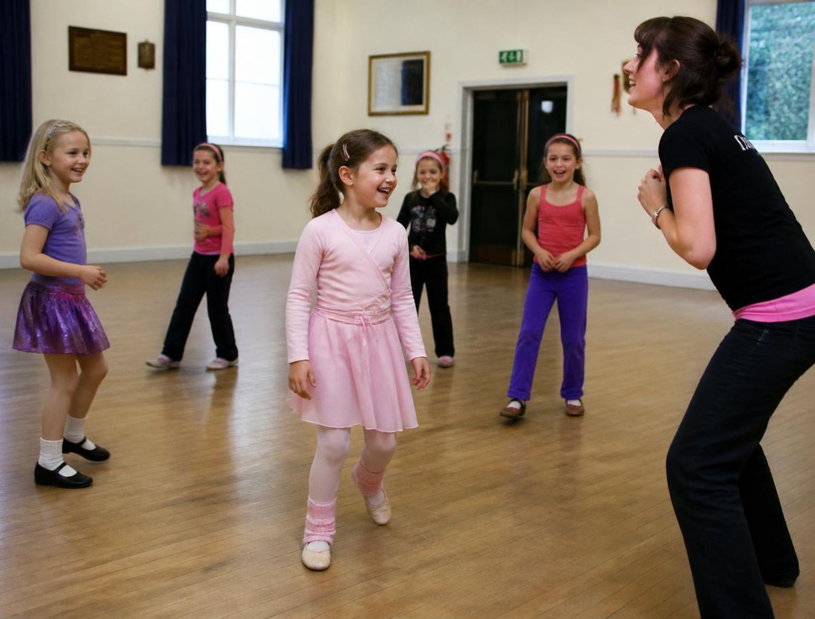 First Steps Workshop — young performers at a Take The Stage UK event